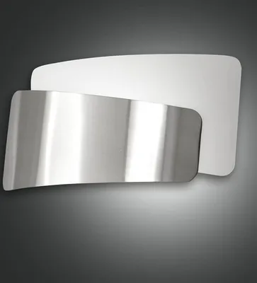 Produktbild von Fabas Luce Wandleuchte Slane E27 190x95mm Chromfarben