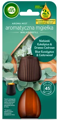 Zdjęcie produktu dla Wkład zapachowy do dyfuzora Air Wick, zapach: Eukaliptus i cedr
