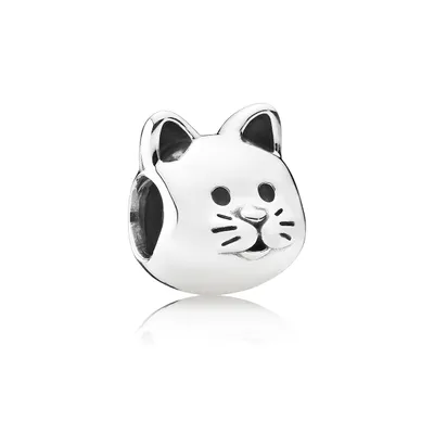 Produktbild von PANDORA Charm 791706 Neugieriges Kätzchen
