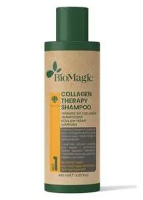 SZAMPON DO WŁOSÓW Z KOLAGENEM I KWASEM HIALURONOWYM 400 ml - BIOMAGIC