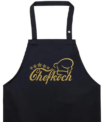 Produktbild von Lustige Küchenschürze für Männer und Frauen mit Tasche