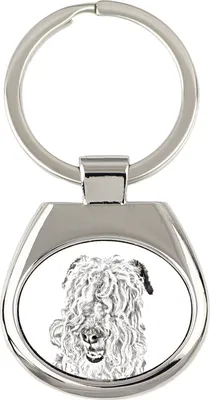 Zdjęcie produktu dla Lakeland Terrier - brelok do kluczy z psem, breloczek z nadrukiem, personalizowana przywieszka marki Art-Dog