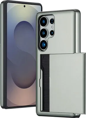 Obrázok produktu pre imoshion Zadný kryt s držiakom kariet pre Samsung Galaxy S25 Ultra - zelený