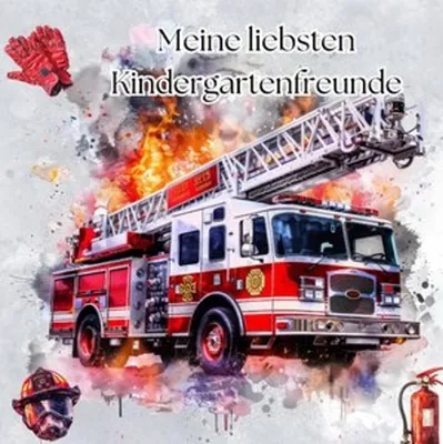 Produktbild von Meine liebsten Kindergartenfreunde -Ein Freundebuch zum Ausfüllen und Ausmalen
