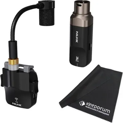 Produktbild von Nux B6 Drahtloses Saxophon Mikrofon mit Tuch