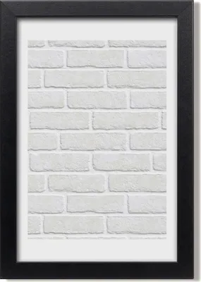 Produktbild von Bild 20x30 MDF-Rahmen, Wandkunst Backsteinmauer
