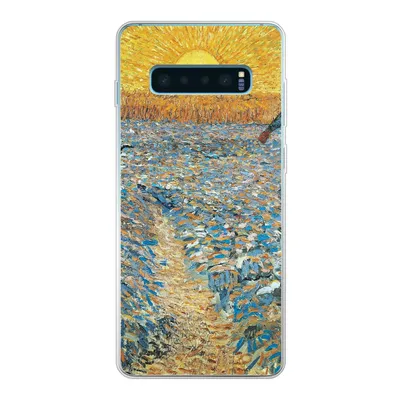 Produktbild von MuchoWow® Handyhülle Schutzhülle Hülle für Samsung Galaxy S10 Lite Der Sämann - Vincent van Gogh Silikon Softcase Handy Hülle - Schutz
