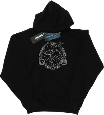 Zdjęcie produktu dla Harry Potter – męska bluza z kapturem „Ravenclaw” BI12005 (XL) (czarna)