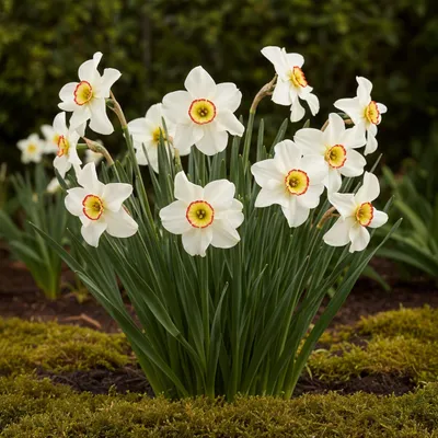 Zdjęcie produktu dla Cebulki kwiatowe Exotenherz - Narcissus Narcis Recurvus White (10 sztuk) ?rednica 12-14 cm