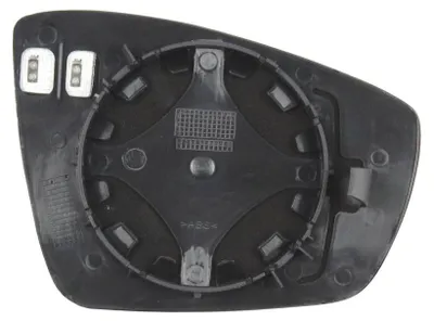 Produktbild von ABAKUS Spiegelglas Außenspiegel Links für VW Polo Schrägheck (6R1, 6C1) Asphärisch 4032G03