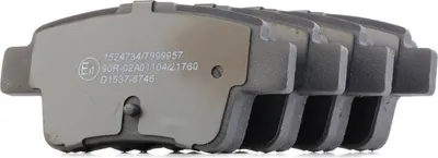 Produktbild von RIDEX Bremsbeläge Satz Hinten für OPEL Corsa D Schrägheck (S07) 402B0428