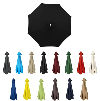 Produktbild von Ersatz-Sonnenschirmdach aus Polyester für den Garten