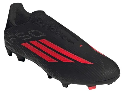 Produktbild von Adidas - "F50 League" Fußballschuhe mit festem Boden für Herren GT35342 (45 EU) (Schwarz/Rot)