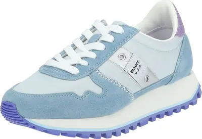 Produktbild von Blauer Sneaker Sneaker Leder/Textil