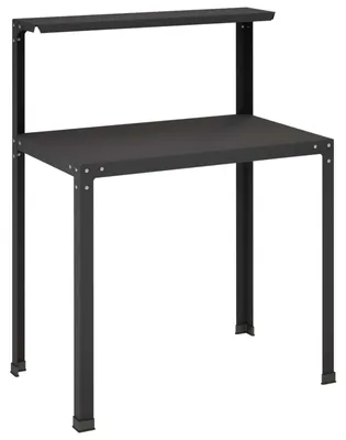 Productafbeelding van Planttafel 60 x 50 x 104 cm Gepoedercoat staal Zwart