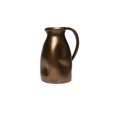 Produktbild von Karaffe aus Keramik, Farbe:platinum matt
