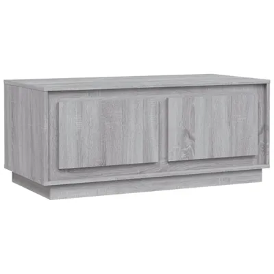 Image de vidaXL Table basse Gris Sonoma 102x50x44 cm Bois composite