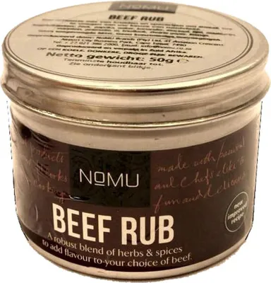Produktbild von Nomu Barbecue Rub Gewürz Beef 50g Dose (Rind)