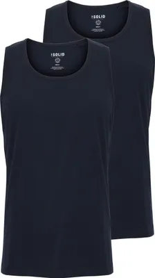 Produktbild von SOLID SDCasal Herren Tank Top mit Rundhalsausschnitt im 2er oder 3er Pack