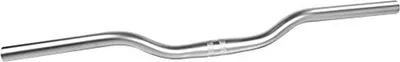 Immagine prodotto di Manubrio Ergotec City in acciaio, Ø 25,4 mm, 620 mm, look alluminio, 14°