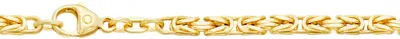 Produktbild von Goldkette Königskette Länge 21cm - Breite 3,2mm - 585-14 Karat Gold