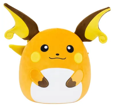 Obrázek produktu pro Plyšová hračka Pokémon Squishmallows, postavička Raichu, 25 cm