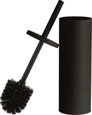 Produktbild von ADGO® WC-Bürste Set Toilettenbürsten Robuste Klobürste Schwarzoptik 9,7x38 Stahl