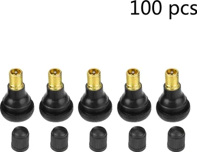 Obrázok produktu pre 100 ks univerzálna náhrada drieku ventilu pneumatiky pre auto a motorku （TR412）