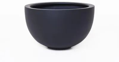 Image de VIVANNO Coupe décorative en fibre de verre ALICE Coupe, anthracite mat - 45x45x28 cm
