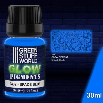 Produktbild von Green Stuff World GSW2432 - Glow In The Dark - Space Blue - Neu
