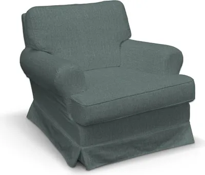 Produktbild von Dekoria Bezug für Barkaby Sessel, grau- blau, Sessel  Barkaby