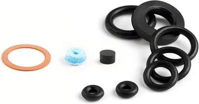 Productafbeelding van Reserveonderdelen voor S.T. Dupont Ligne 2 aansteker - afdichtingsset met O-ringen, rubberen stop, filterpads en metalen afdichting (3 sets)