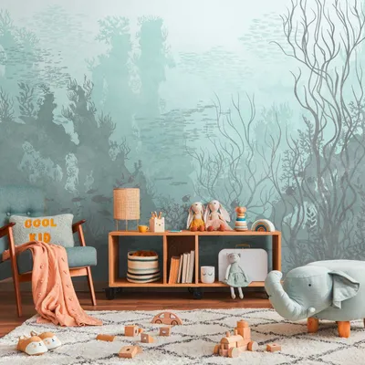 Obrázek produktu pro Profhome 399041-GU Fotovliestapete Kindervliestapete matt blau grau 3,71 m x 2,8 m