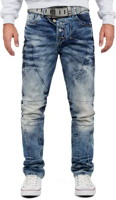 Produktbild von Cipo & Baxx Herren Jeans CD346 Blue W42/L32