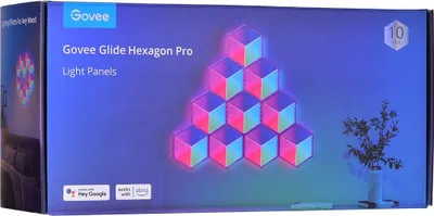 Produktbild von Govee H6066 Glide Hexa Pro; LED-Panel; RGBIC
