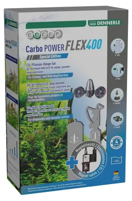 Produktbild von CO2 Pflanzen-Dünge-Set DENNERLE CarboPOWER Flex400 Special Edition
