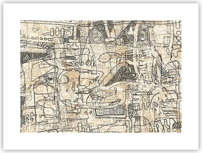 Produktbild von Poster - Poster ohne Rahmen - Graffiti Kritzeleien Zeichnen - 40x30 cm - Wand Bild - Wanddeko - Wandbilder - Kunstposter - Wandposter - Bilder - Kunstdruck - Wanddekoration - P2XAA40x30-5047