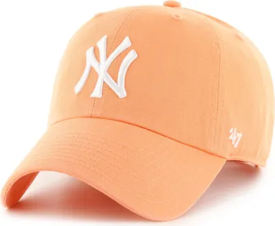 Produktbild von 47 Brand Strapback Cap CLEAN UP New York Yankees clementine