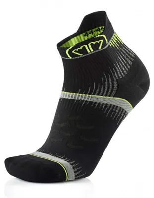Produktbild von SIDAS Run Ultra - Langstreckenlaufsocken - Black/Yellow Black/Yellow 40