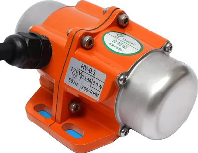 Obrázok produktu pre Vibračný motor, výkon 30 W, jednofázový, vstup 220 V, do 3000 otáčok za minútu, vodotesnosť IP65