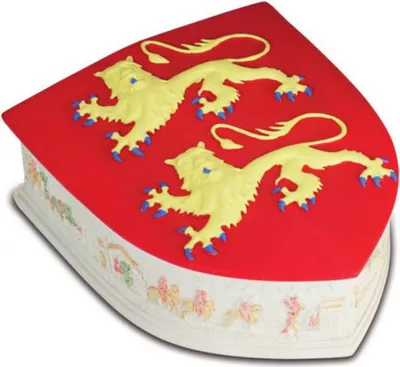 Produktbild von Schmuckdose Wappen Normandie 14,5cm