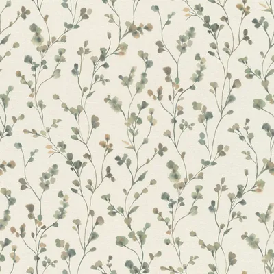 Produktbild von Vliestapete 486148 Tapete Blumen Floral 53 x 1005 cm Rasch Country Charme Beige Braun