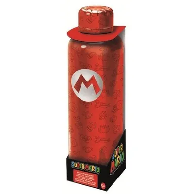 Produktbild von NINTENDO Wasserflasche 12047 Edelstahl 515ml