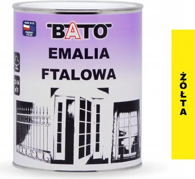 Zdjęcie produktu dla Emalia Ftalowa Żółta Ral 1023 0,8L