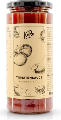 Produktbild von KoRo I Tomatensoße mit Aubergine 530 g