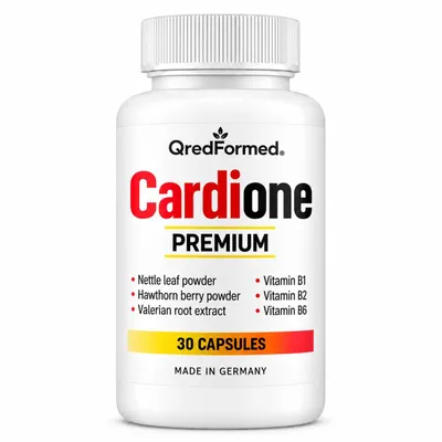 Obrázek produktu pro Cardione – Denní podpora zdraví srdce a cévního systému a doplnění živin – 30 kapslí