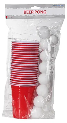 Produktbild von Trinkspiel Bier Pong für Fasching, Junggesellenabschied und Parties