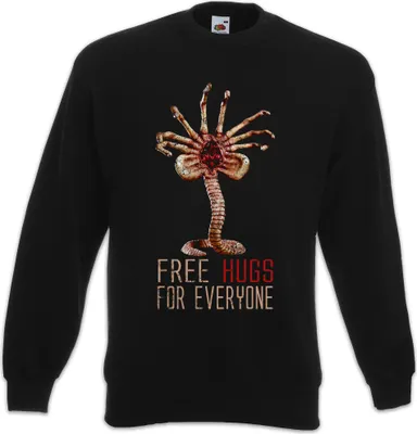 Produktbild von Urban Backwoods Free Hugs For Everyone, Sweatshirt, Farbe: Schwarz, Größe: 3XL