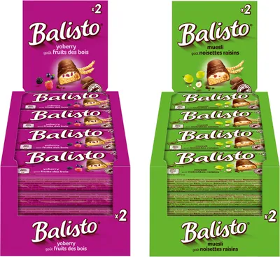 Produktbild von Balisto Riegel Yoberry & Müsli 2x 20x37g