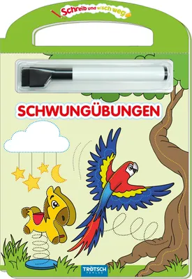 Produktbild von Trötsch Erste Schwungübungen Schreib und wisch weg mit Stift